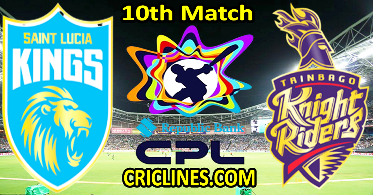 Saint Lucia Kings vs Trinbago Knight Ricers-Today Match Predition-CPL T20 2025-10 ° Match-Who vincerà
