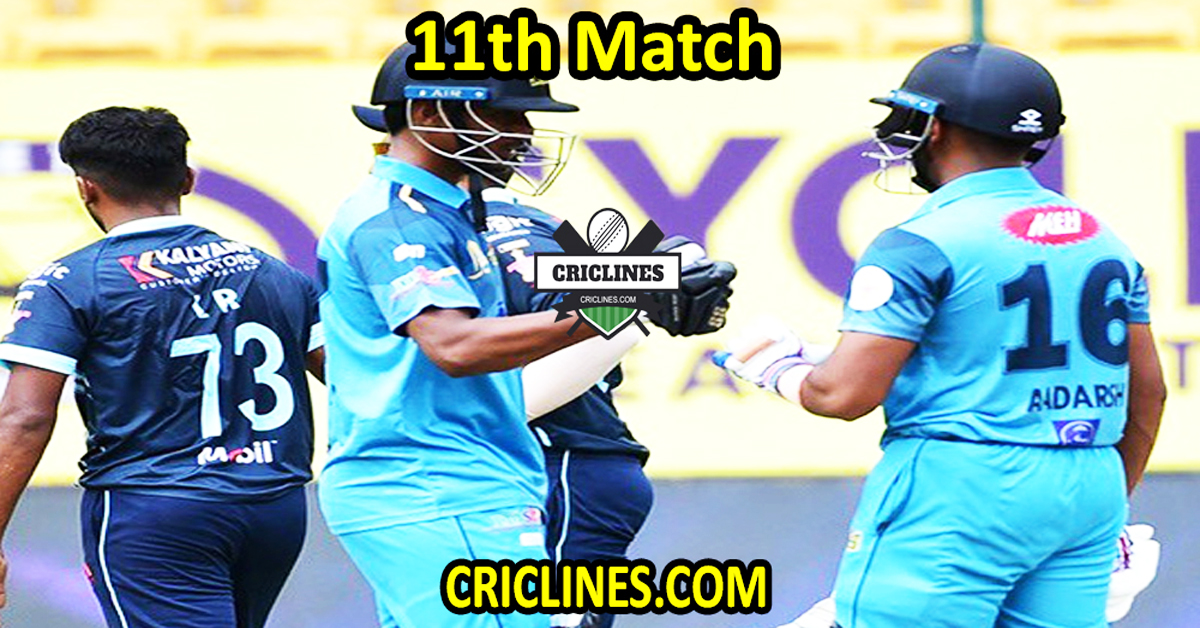 Shivamogga Lions vs Gulbarga Mystics-Today Match Prediction-Dream11-Maharaja Trophy KSCA T20-2025-11th Match-Who Will Win