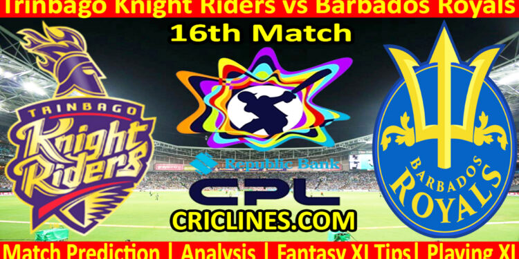 TKR vs BRS-Today Match Prediction-CPL T20 2025-16th Match-Who Will Win