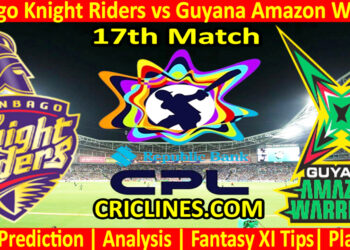TKR vs GAW-Today Match Prediction-CPL T20 2025-17th Match-Who Will Win