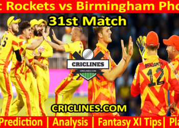 TRS vs BPX-Today Match Prediction-The Hundred League-2025-31st Match-Who Will Win