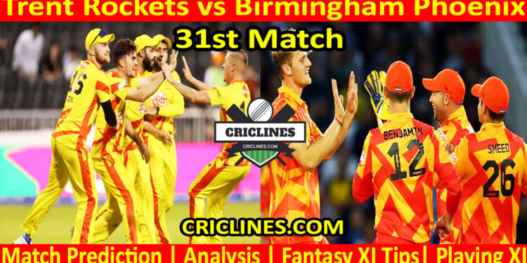 TRS vs BPX-Today Match Prediction-The Hundred League-2025-31st Match-Who Will Win