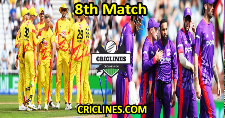 Trent Rockets vs Northern Superchargers-Today Match Prediction-The Hundred League-2025-8th Match-Who Will Win