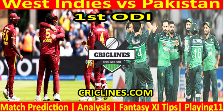 WI vs PAK-Today Match Prediction-1st ODI-2025-Who Will Win Today