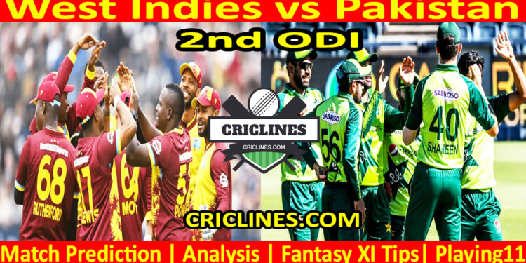 WI vs PAK-Today Match Prediction-2nd ODI-2025-Who Will Win Today