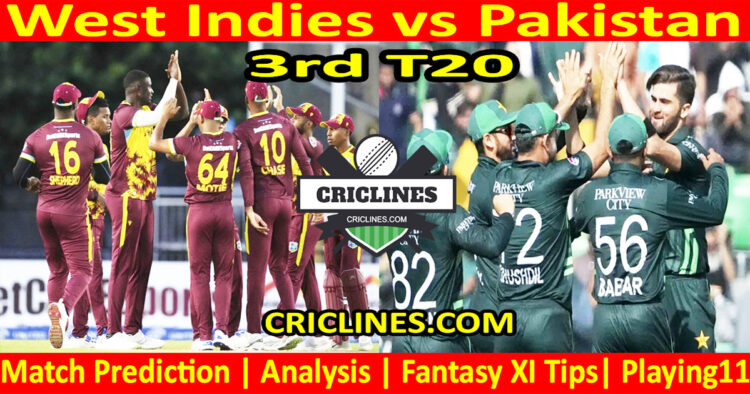 WI vs PAK-Today Match Prediction-3rd T20-2025-Who Will Win Today