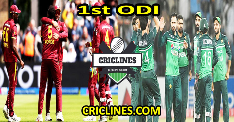West Indies vs Pakistan-Today Match Prediction-1st ODI-2025-Who Will Win Today