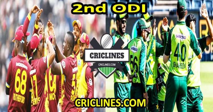 West Indies vs Pakistan-Today Match Prediction-2nd ODI-2025-Who Will Win Today