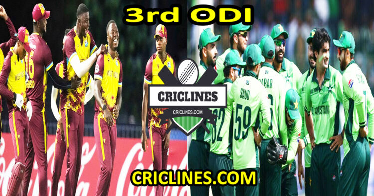 West Indies vs Pakistan-Today Match Prediction-3rd ODI-2025-Who Will Win Today