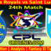 BRS vs SLK-Today Match Prediction-CPL T20 2025-24th Match-Who Will Win