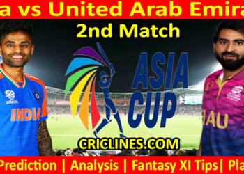 IND vs UAE-Today Match Prediction-Asia Cup 2025-2nd Match-Who Will Win