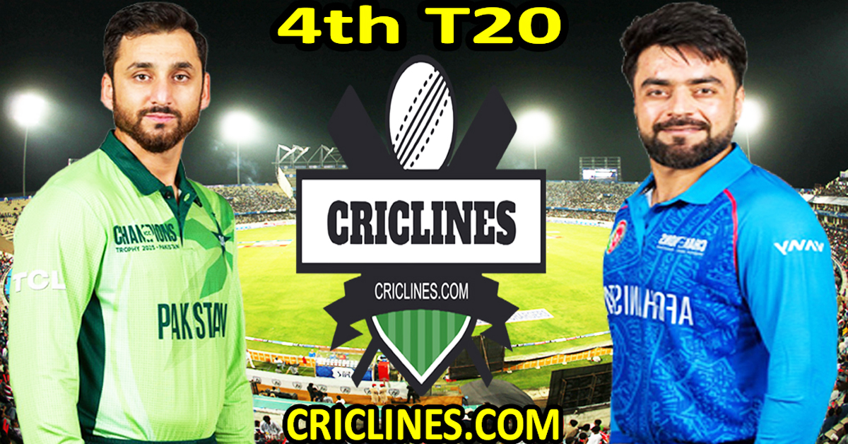Pakistan vs Afghanistan-Today Match Prediction-Dream11-T20 Tri-Series 2025-4th Match-Who Will Win