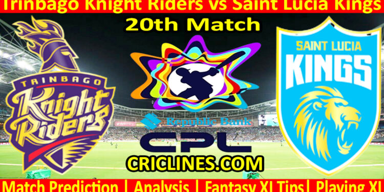 TKR vs SLK-Today Match Prediction-CPL T20 2025-20th Match-Who Will Win
