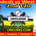 BAN vs WI-Today Match Prediction-2nd T20-2025-Who Will Win