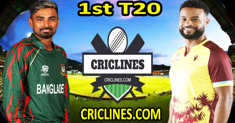 Bangladesh vs West Indies-Today Match Prediction-1st T20-2025-Who Will Win