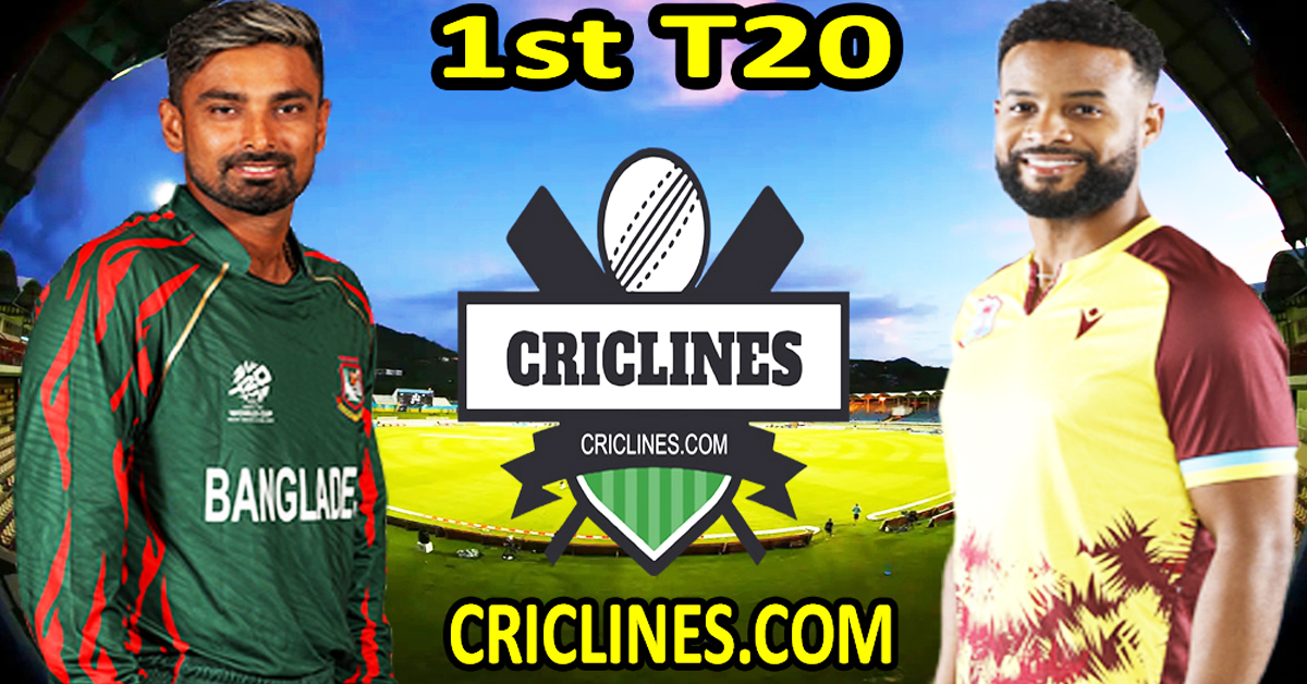 Bangladesh vs Indie occidentali-Pronostico partita di oggi-1° T20-2025-Chi vincerà