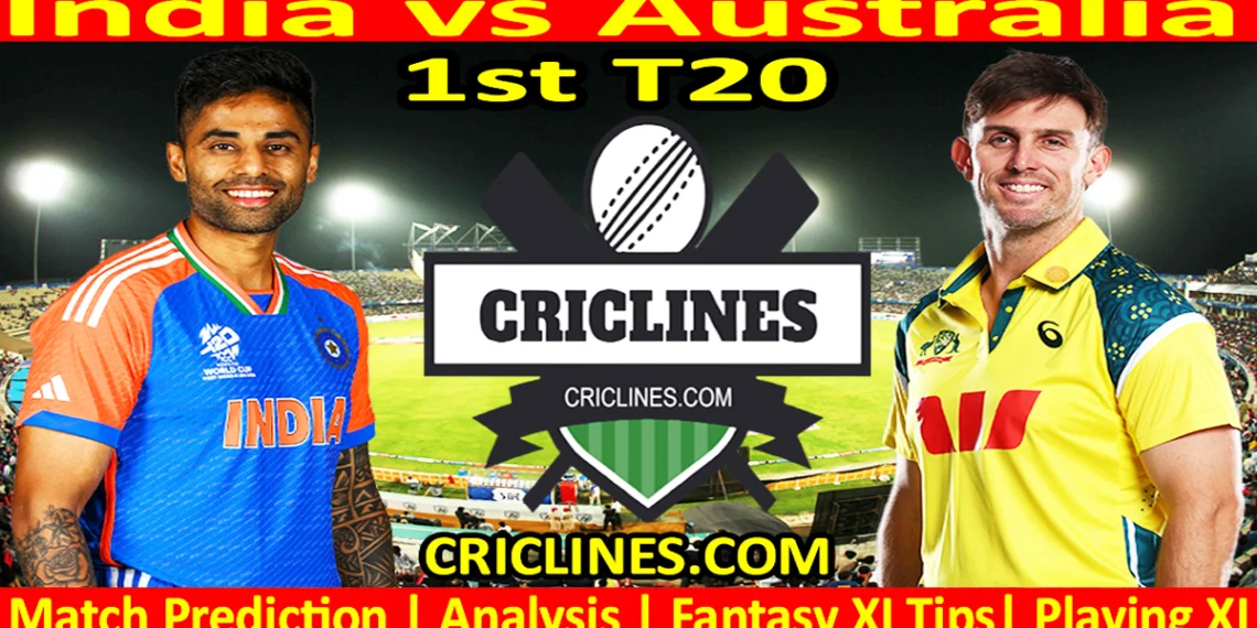 IND vs AUS-Today Match Prediction-1st T20-2025-Dream11-Who Will Win