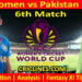 INDW vs PAKW-Today Match Prediction-Dream11-ODI World Cup 2025-6th Match-Who Will Win