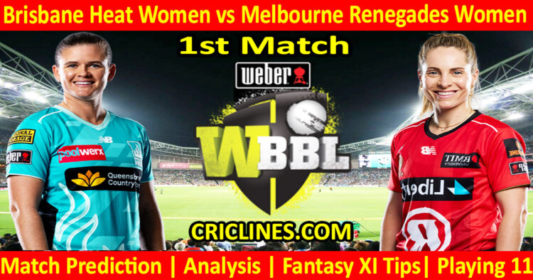 BBHW vs MLRW-Today Match Prediction-WBBL T20 2025-1st Match-Who Will Win