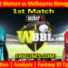 BBHW vs MLRW-Today Match Prediction-WBBL T20 2025-1st Match-Who Will Win
