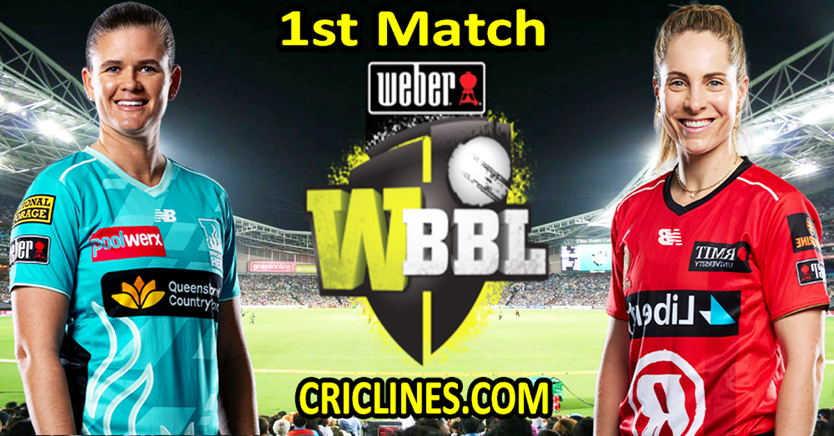 Brisbane Heat Women vs Melbourne Renegades Women-Today Match Prediction-WBBL T20 2025-1st Match-Who Will Win