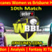 HBHW vs BBHW-Today Match Prediction-WBBL T20 2025-10th Match-Who Will Win