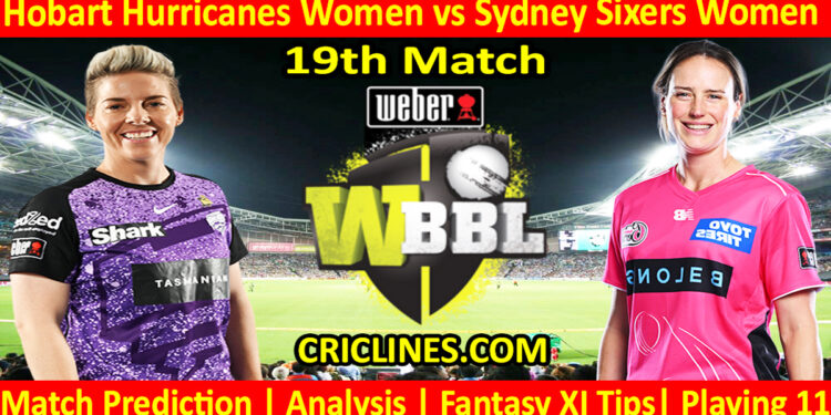 HBHW vs SYSW-Today Match Prediction-WBBL T20 2025-19th Match-Who Will Win