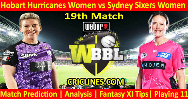 HBHW vs SYSW-Today Match Prediction-WBBL T20 2025-19th Match-Who Will Win