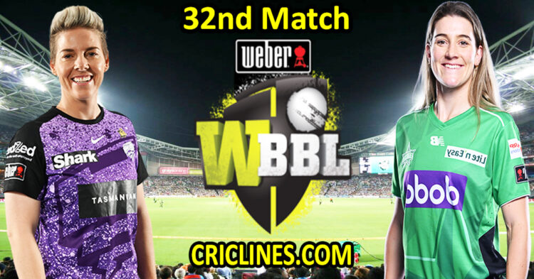 Hobart Hurricanes Women vs Melbourne Stars Women-Today Match Prediction-WBBL T20 2025-32nd Match-Who Will Win