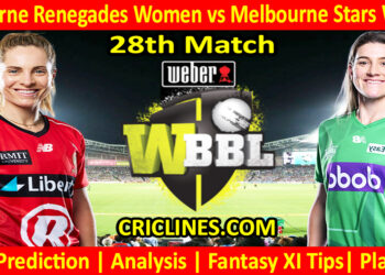 MLRW vs MLSW-Today Match Prediction-WBBL T20 2025-28th Match-Who Will Win