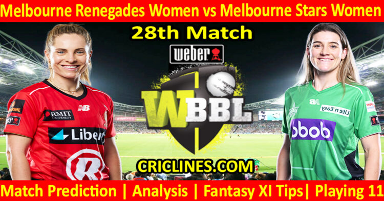 MLRW vs MLSW-Today Match Prediction-WBBL T20 2025-28th Match-Who Will Win