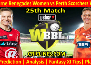 MLRW vs PRSW-Today Match Prediction-WBBL T20 2025-25th Match-Who Will Win
