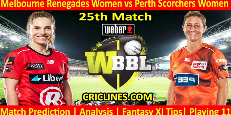 MLRW vs PRSW-Today Match Prediction-WBBL T20 2025-25th Match-Who Will Win