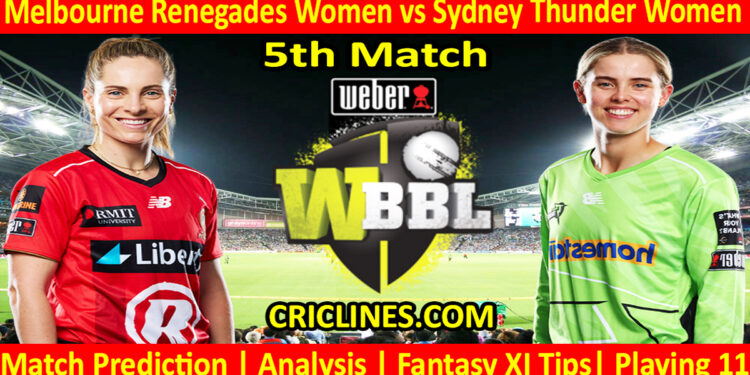 MLRW vs SYTW-Today Match Prediction-WBBL T20 2025-5th Match-Who Will Win