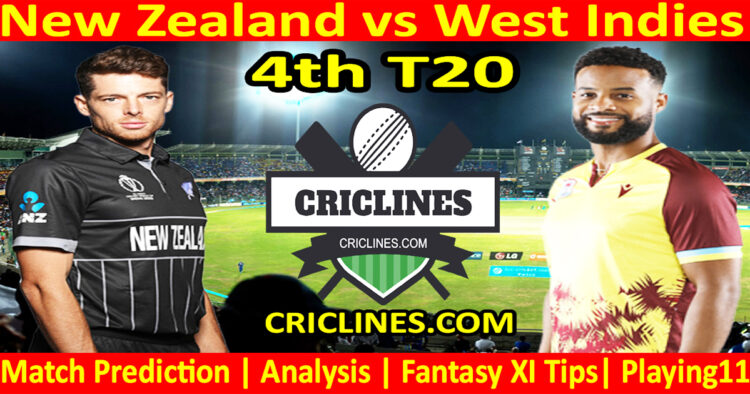 NZL vs WI-Today Match Prediction-4th T20-2025-Dream11-Who Will Win Today