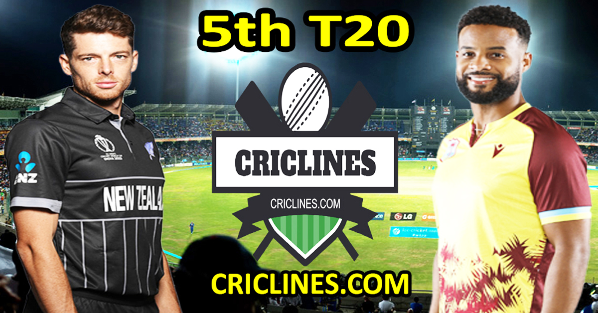 New Zealand vs West Indies-Today Match Prediction-5th T20-2025-Dream11-Who Will Win Today