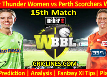 SYTW vs PRSW-Today Match Prediction-WBBL T20 2025-15th Match-Who Will Win