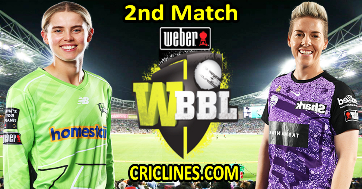 Sydney Thunder Women vs Hobart Hurricanes Women-Today Match Prediction-WBBL T20 2025-2nd Match-Who Will Win