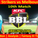 ADS vs MLS-Today Match Prediction-Dream11-BBL T20 2025-26-10th Match-Who Will Win