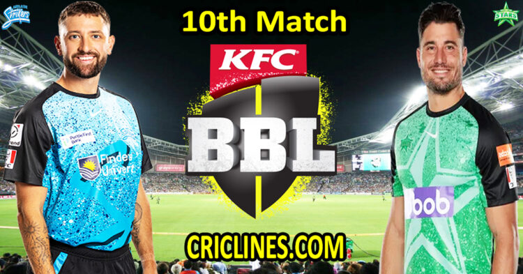 Adelaide Strikers vs Melbourne Stars-Today Match Prediction-Dream11-BBL T20 2025-26-10th Match-Who Will Win
