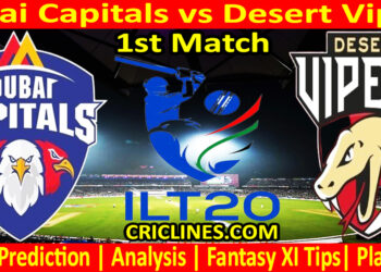 DC vs DV-Today Match Prediction-IL T20 2025-26-1st Match-Who Will Win