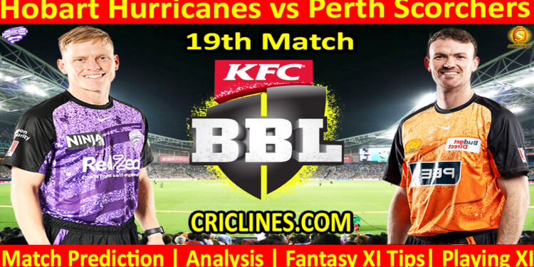 HBH vs PRS-Today Match Prediction-Dream11-BBL T20 2025-26-19th Match-Who Will Win