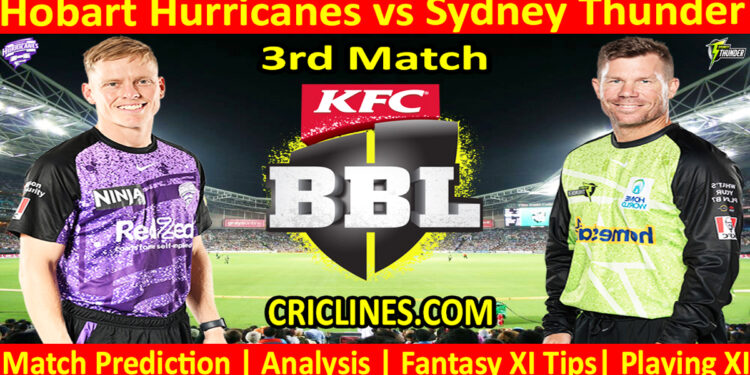 HBH vs SYT-Today Match Prediction-Dream11-BBL T20 2025-26-3rd Match-Who Will Win