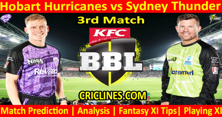 HBH vs SYT-Today Match Prediction-Dream11-BBL T20 2025-26-3rd Match-Who Will Win