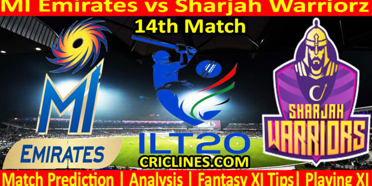 MIE vs SW-Today Match Prediction-IL T20 2025-26-14th Match-Who Will Win