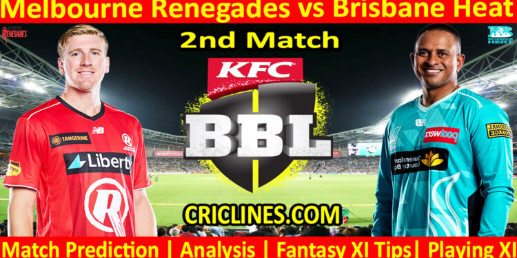 MLR vs BBH-Today Match Prediction-Dream11-BBL T20 2025-26-2nd Match-Who Will Win