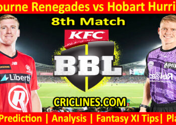 MLR vs HBH-Today Match Prediction-Dream11-BBL T20 2025-26-8th Match-Who Will Win