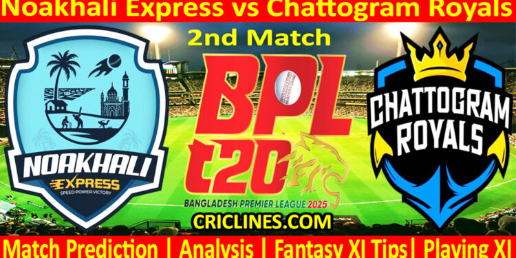 NES vs CRS-Today Match Prediction-Dream11-BPL T20-2025-26-2nd Match-Who Will Win