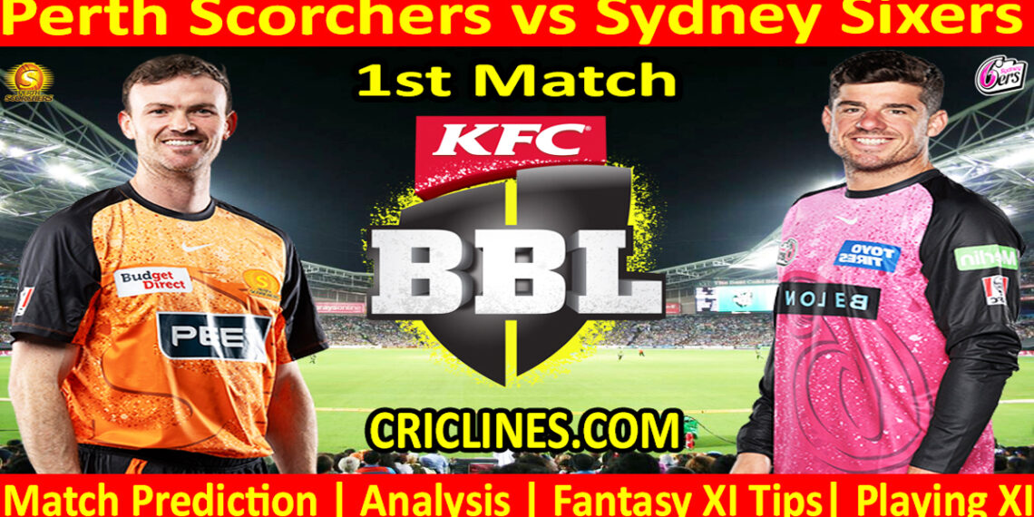PRS vs SYS-Today Match Prediction-Dream11-BBL T20 2025-26-1st Match-Who Will Win