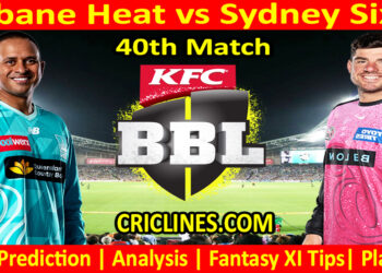 BBH vs SYS-Today Match Prediction-Dream11-BBL T20 2025-26-40th Match-Who Will Win